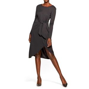 ***💲BOGO💲*** black midi wrap dress